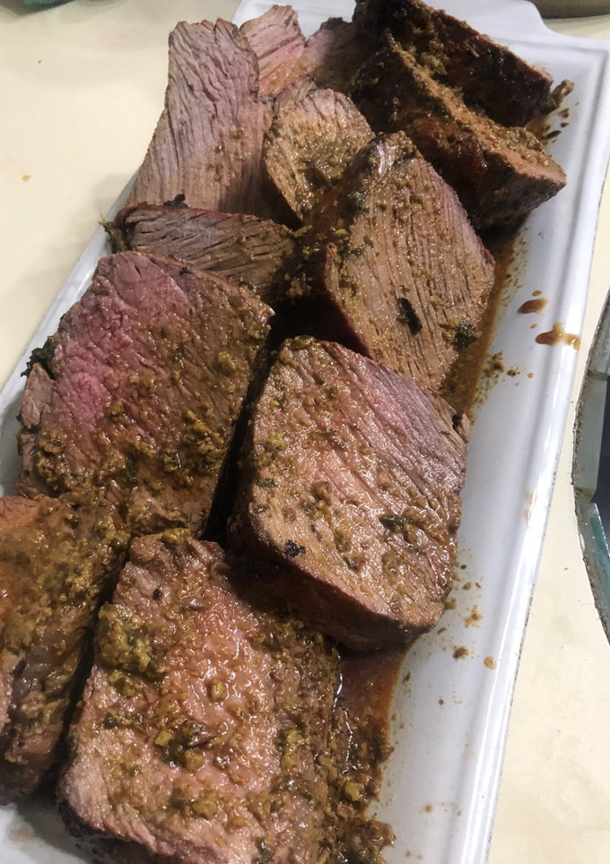 Una foto de Lomo al cilantro
