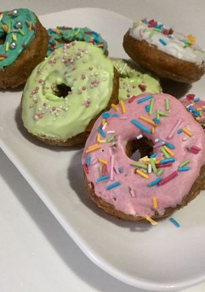 A picture of Without yeast donuts.