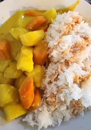 A picture of Homemade Chinese Vegetable Curry.