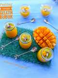 Puding mangga (gelatin bubuk)