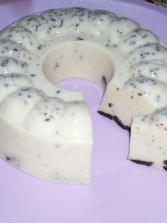 Foto resep Puding susu Oreo