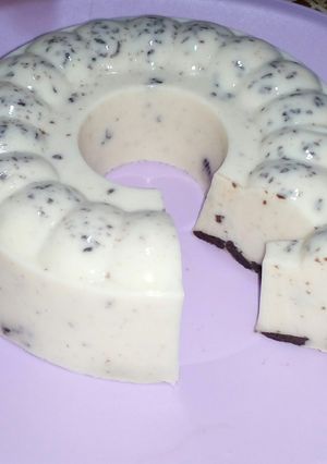 Foto resep Puding susu Oreo
