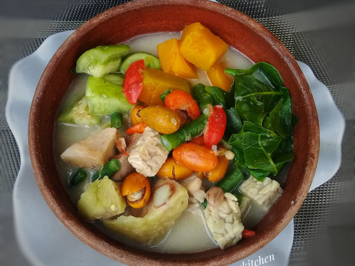 Resep Sayur lodeh 7 warna, Enak