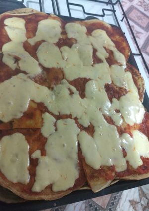Una foto de Lasagna con panqueques rellena de acelga y queso