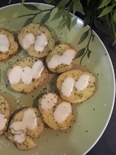 Foto resep Kentang Panggang Microwave (menggunakan microwave - grill)