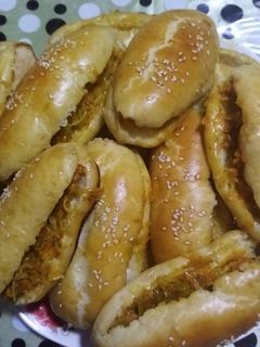 صورة لوصفة خبزات عمرين بالعجينة قطنية