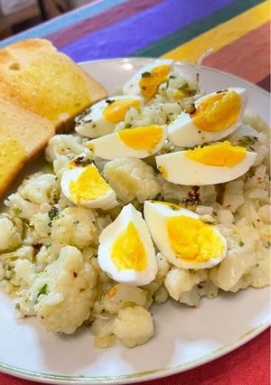 Foto di Cavolfiore con le uova 🥦🍳