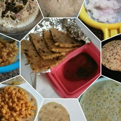 A picture of # Tiffin box boondi masala Partha.