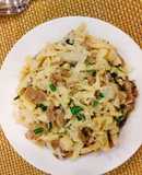 Măng xào thịt bò