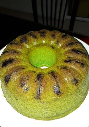 Foto resep Cake Pandan Kurma Magic Com