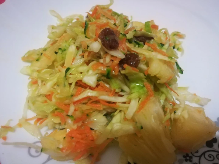 How To Make Sweet salad which Delicious