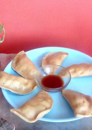 A picture of Wheat flour pitha.