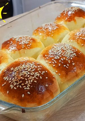 عکسی از دستور 💫نان لادی پاو(نان هندی)💫