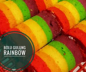 Masakan Populer Bolu gulung mini rainbow Enak Sederhana Masakan Populer Bolu gulung mini rainbow Enak Sederhana