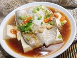 蒜味虱目魚豆腐蒸
