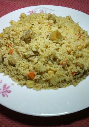 বিফ ভুনা খিচুড়ি রেসিপির প্রধান ছবি