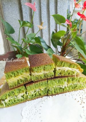 Foto resep RESEP MARTABAK PANDAN KEJU TEFLON | LEZAT DAN WANGI