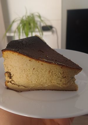 Una foto de Cheesecake de pistacho
