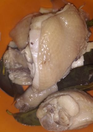 Foto resep Ayam ungkep putih