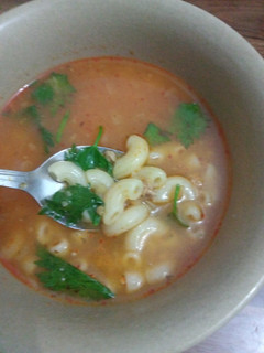 Foto resep Bolognaise macaroni soup