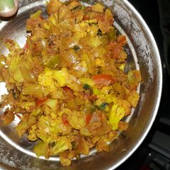 A picture of Fried mix veg.