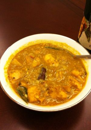 A picture of Chicken Mappas (With Fried Potatoes).