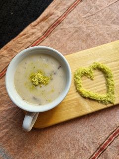 عکسی از دستور معجون شیر پسته و خرما