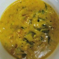 A picture of Mirchi tomato in malai.