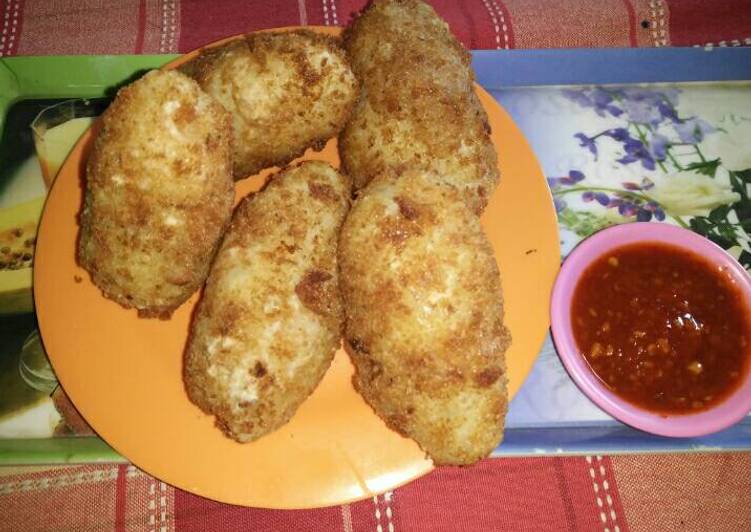 Aloo cheese croquettes