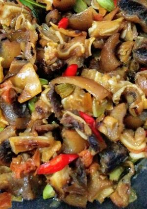 Foto resep Kikil / cingur mercon