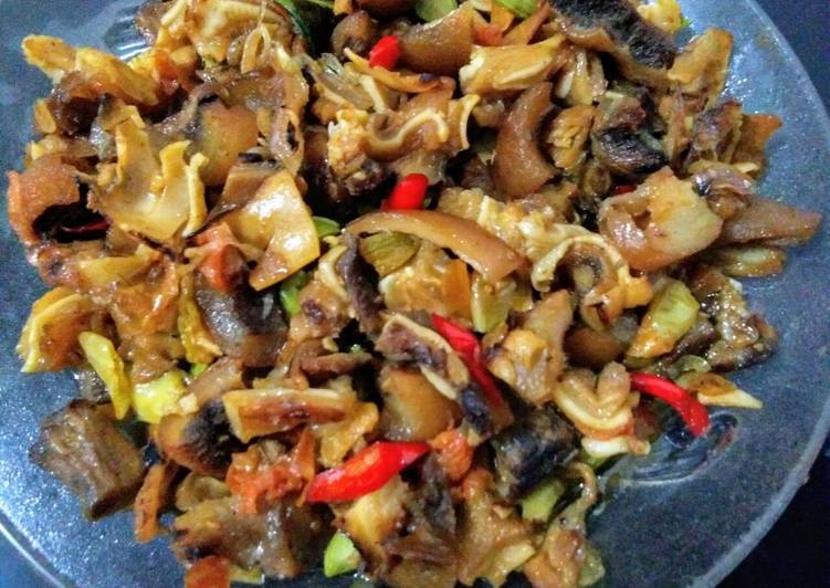 Kikil / cingur mercon