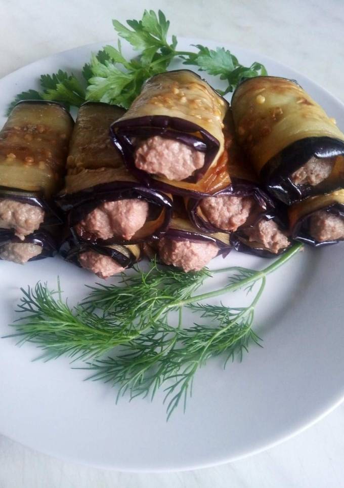 Рулетики с куриной печенкой