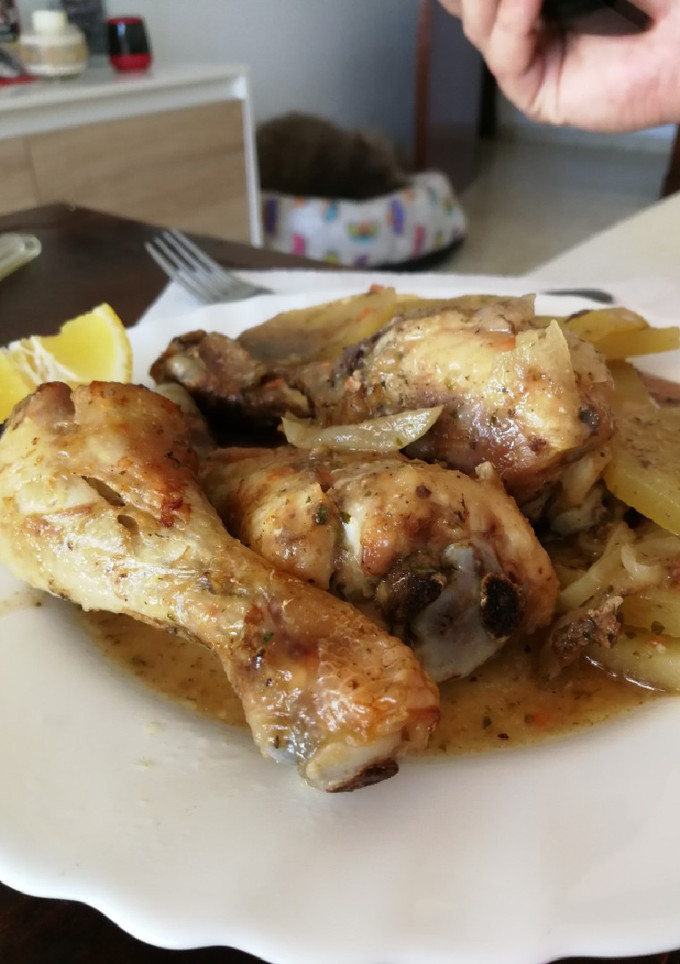 Una foto de Pollo al horno light