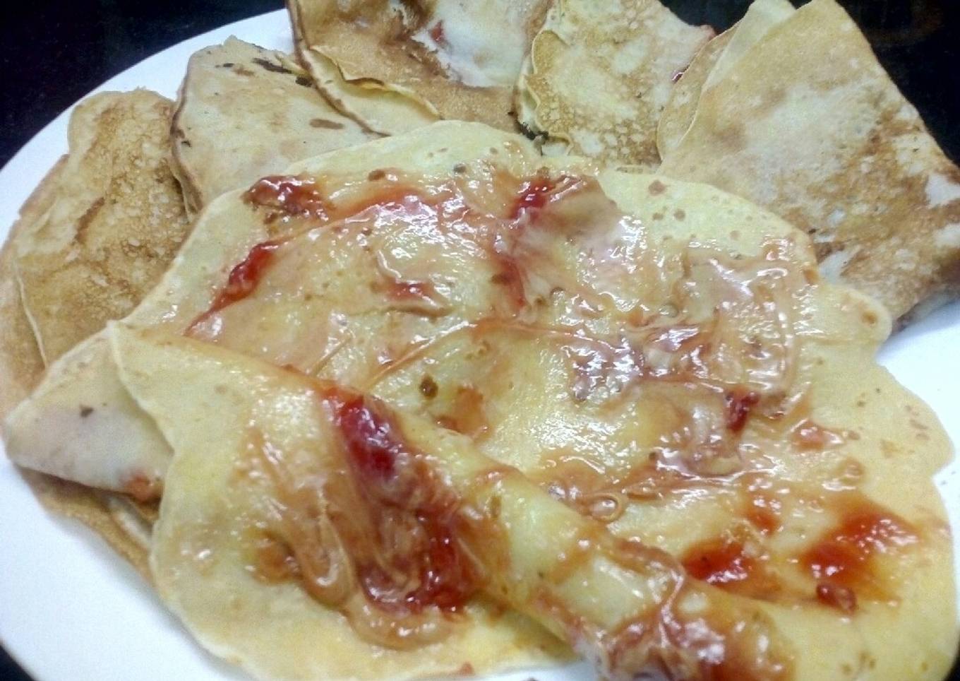 Banana French Crepes