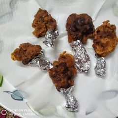 A picture of Chicken lollipops.
