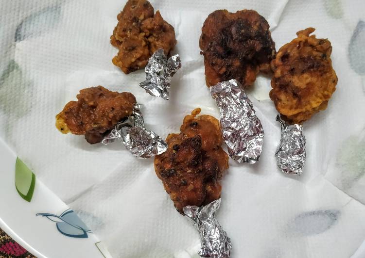 Recipe of Super Quick Chicken lollipops