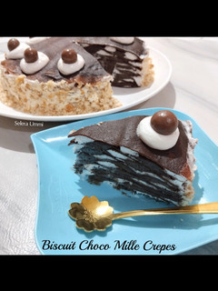 Foto resep Biscuit Choco Mille Crepes