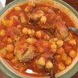 Garbanzos con carne de cerdo