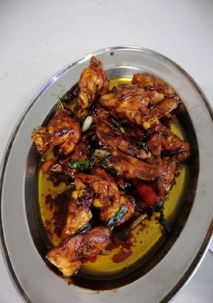 Gambar Chicken wings oyster sos halia #KCHUP