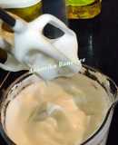 Vegan Meringue: Aquafaba/Beans Grind/Beans Juice (Chickpeas Cream): ‘AQUAFABA MERINGUE’