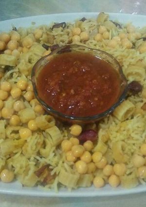 صورة لوصفة كشري بطريقتي😍