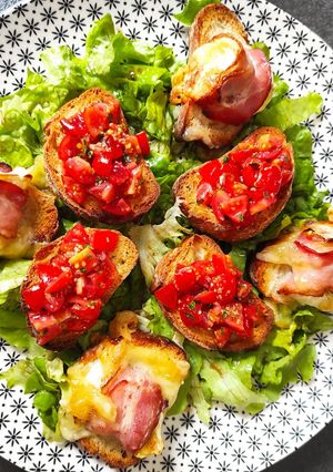 Une photo de La salade de tartines