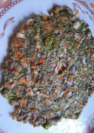 A picture of Ragi Roti.