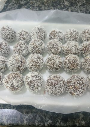 Una foto de Trufas de dátiles