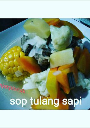 Foto resep Sop tulang sapi