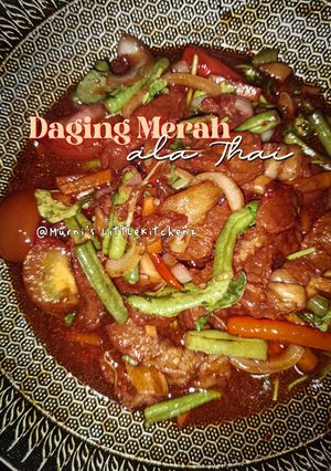 Gambar Daging Merah ala Thai