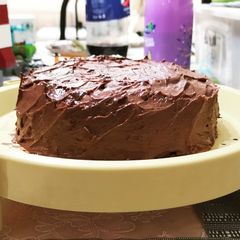 A picture of 3 Ingredients Chocolate Frosting.