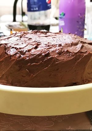 A picture of 3 Ingredients Chocolate Frosting.