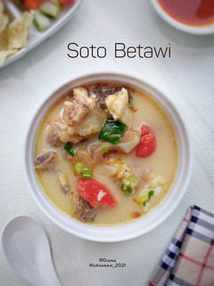 Foto resep Soto Betawi Kuah Santan dan Susu