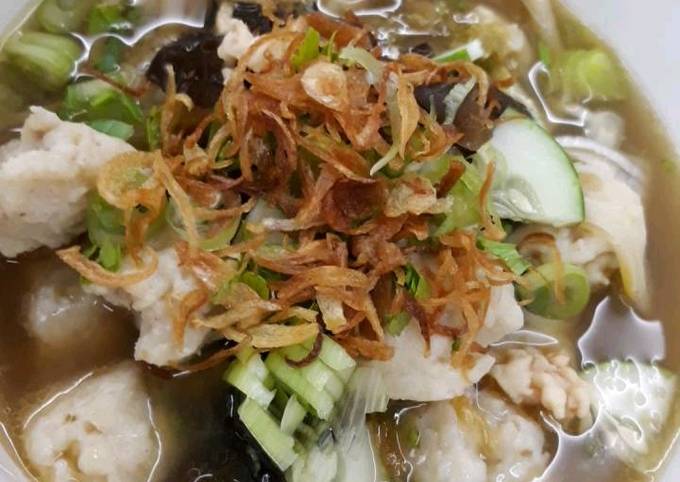 Resep Tekwan DEBM (no tepung) Anti Gagal